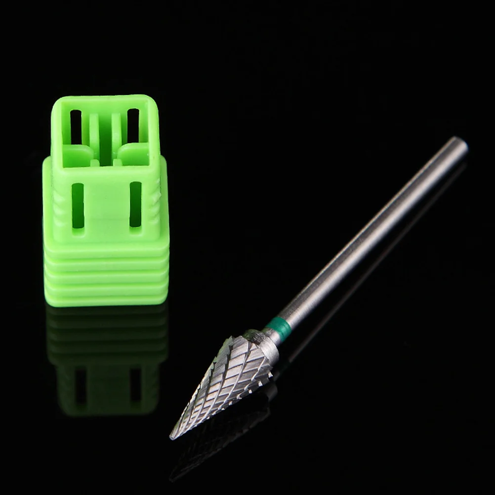 Nail Supplies Tools Grinding Head File Drill Bit Manicure Conical Accessories