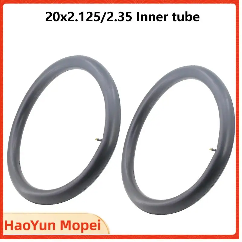 

20-Inch E-Bike & Electric Bicycle Inner Tube: 20X2.125/2.35, High-Quality Rubber Material