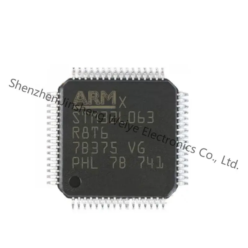 

Микроконтроллеры STM32L063R8T6 ARM-MCU с ультра-низким энергопотреблением, внешний аккумулятор MCU 64 кбайт флэш-памяти 32 МГц USB, LCD AES