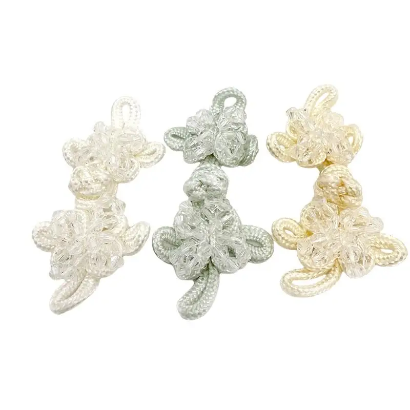 

Chinese Style Clothing Buttons Sewing Button DIY Handmade Beaded Buttons Needlework Plate Buckle Clothing Accessories