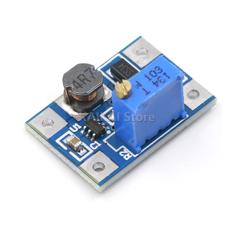 Smart Electronics DC-DC SX1308 Step-UP Adjustable Power Module Step Up Boost Converter 2-24V to 2-28V 2A