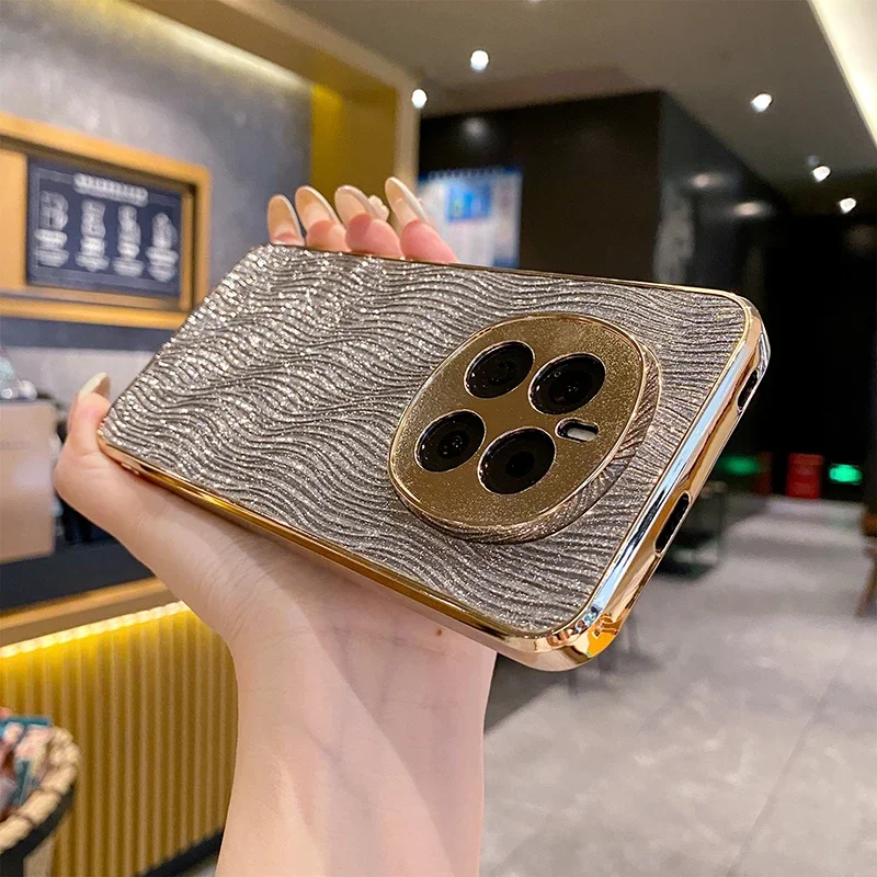 For Honor X60 Pro 高級ダイヤモンドフォンカバー、Honor X50 GT X50 Pro X60I X60用、ファッショナブルな女の子向けキラキラ輝く耐衝撃ケース