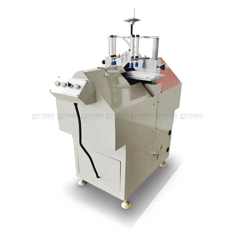 

Eworld Pvc UPVC Doors and windows Glazing Bead Cutting Making Machine Low Cost Upvc windows Making Machines Tools