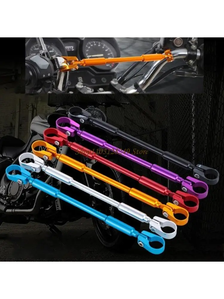 N5KD Lightweight Motorcycle Strengthen Balance Handlebar Crossbar Motocross Handle Bar Balance Motorbike Accessories 5-color