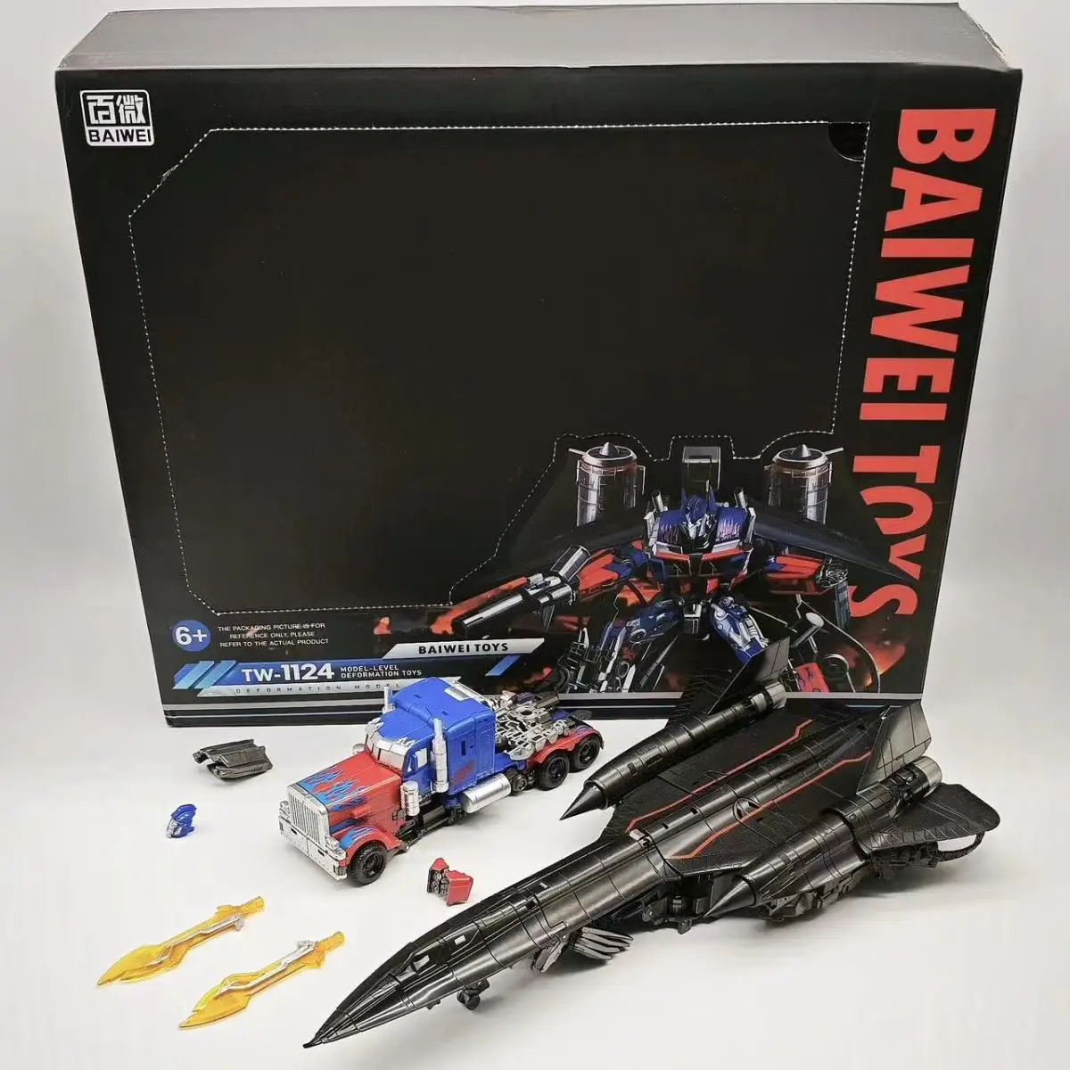 Baiwei Skyfire TW1124 Transformation Toys Jetfire TW1103 Combine