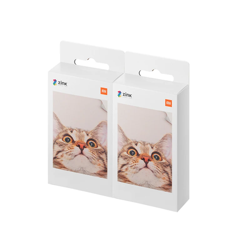 Mi przenośne arkusze papieru do drukarek fotograficznych ZINK samoprzylepne do drukarki fotograficznej XiaomiPocket 2x3 cala 20 arkuszy papieru do drukarek fotograficznych — zdjęcie produktu 4