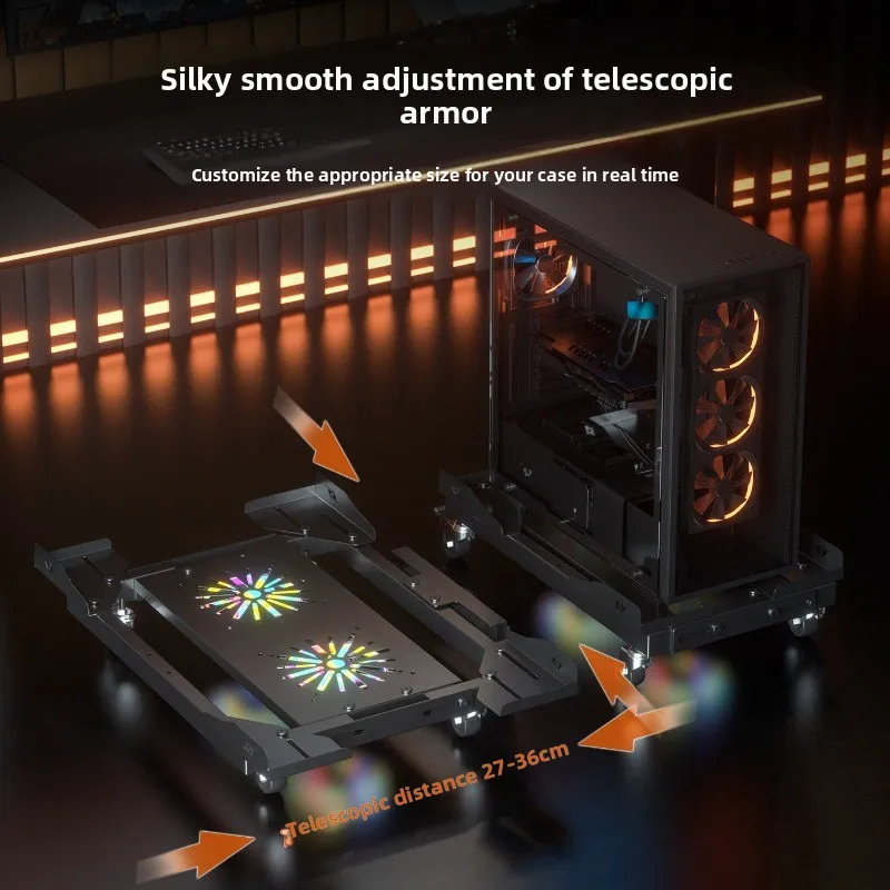 Adjustable PC Case Stand Holde - Pc Gaming Setup ulasan dan harga