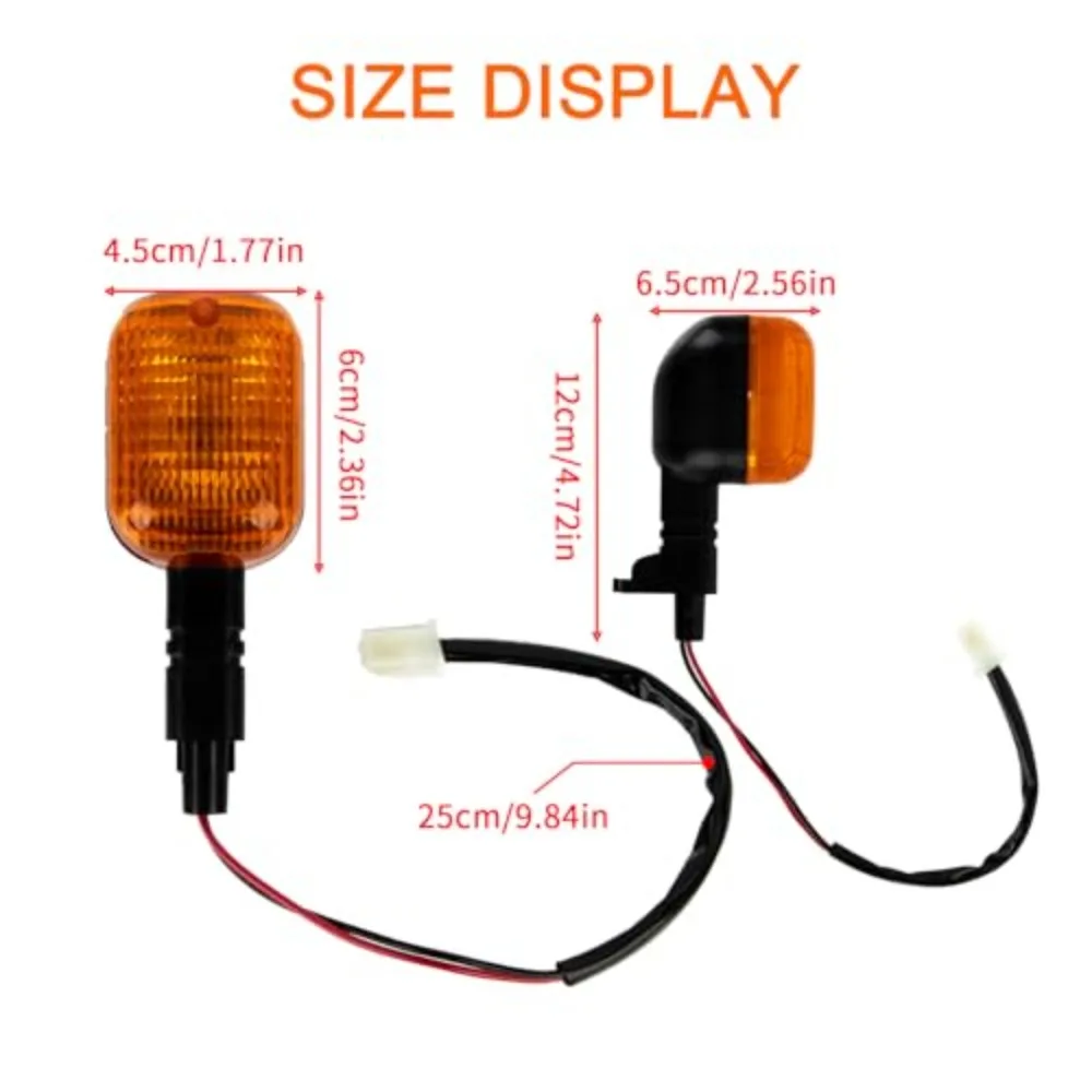 Motorcycle Rear Turn Signals Lights for Yamaha BWS 50 100 125 ZUMA 50F 50 FX 125
