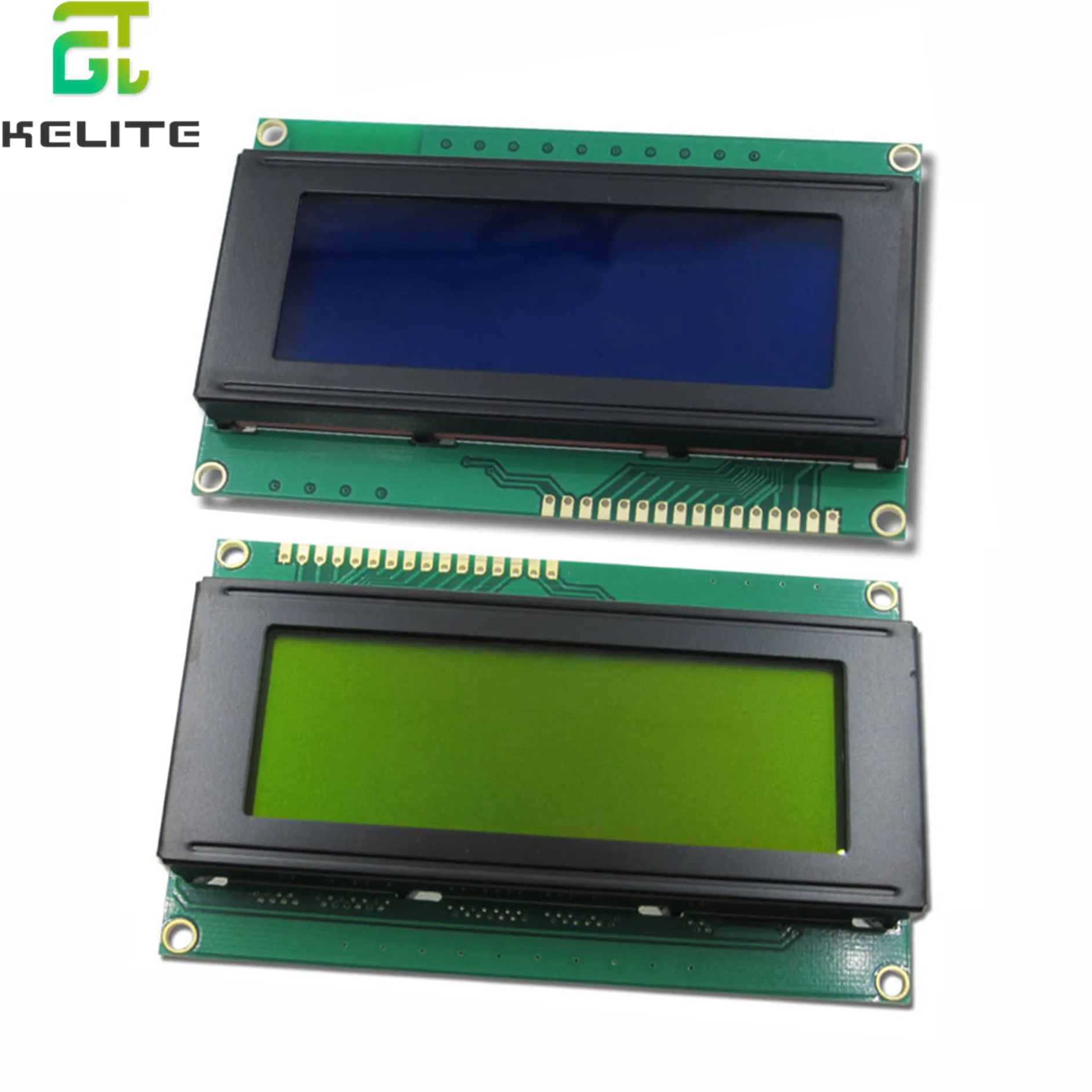 10pcs 20x4 LCD Modules 2004 LCD Module with LED Blue Backlight White Character/Yellow Green