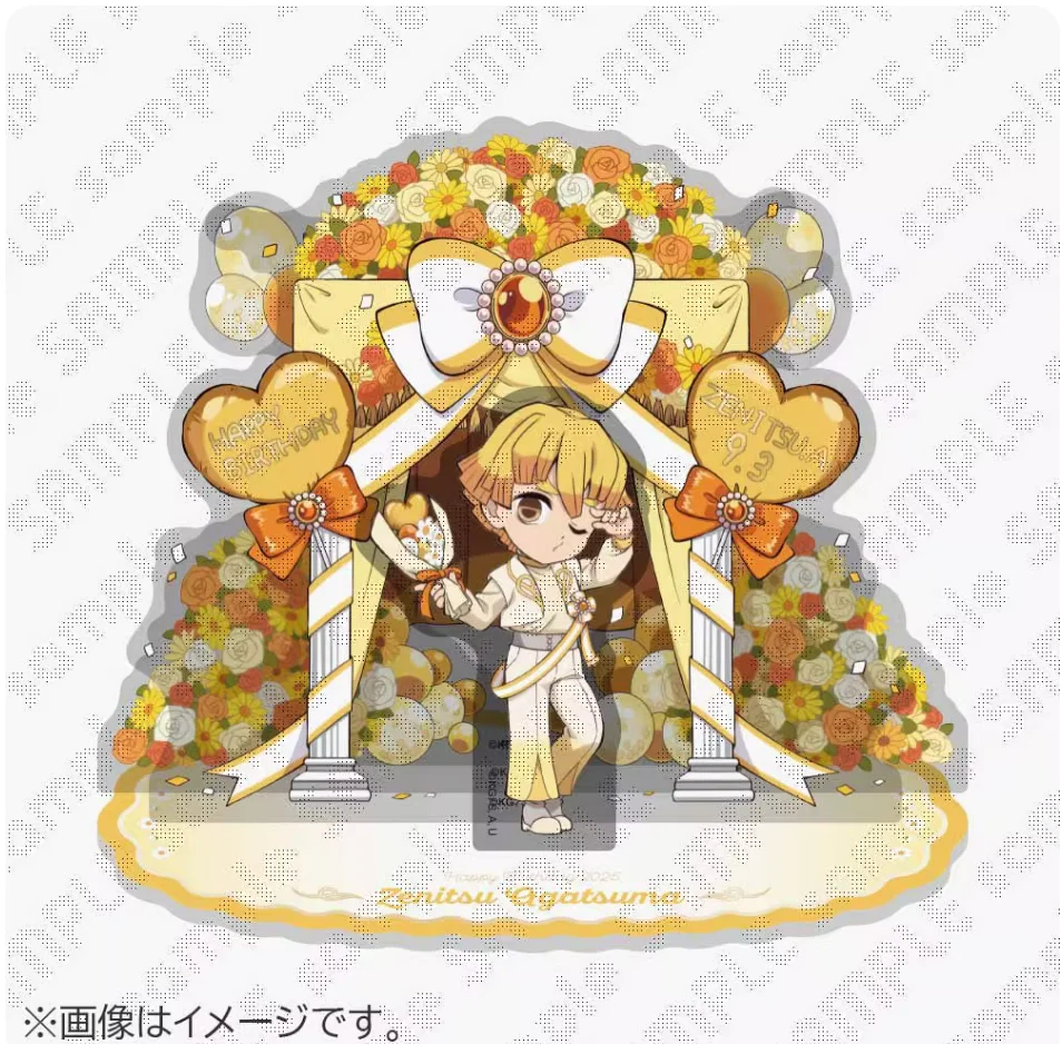 

Anime Demon Slayer: Kimetsu no Yaiba Agatsuma Zenitsu Acrylic Stand Figure Model Plate Cosplay Collection Desktop Decor