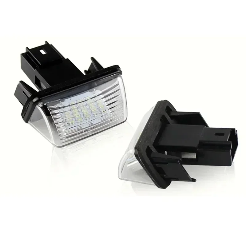 2Pcs for Peugeot 206 207 306 307 308 406 407 5008 Partner Citroen C3 C3 Ii C3 License Plate Light 12V LED Number Signal Light
