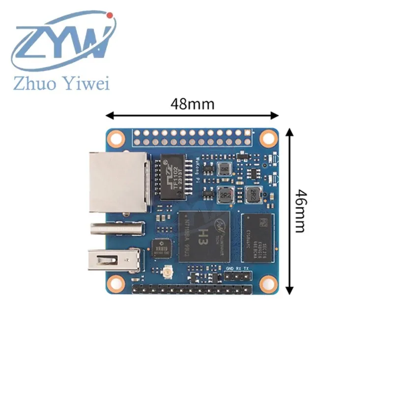 Imagem -04 - Wukongpi-allwinner h3 Zero Development Board Module Single Board Computer Desenvolvimento Linux Quad Core Open Source 256mb 512mb