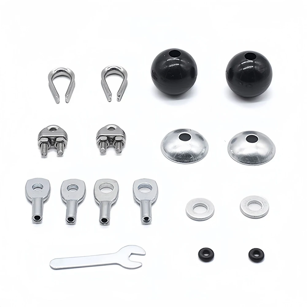 Cable Termination Kit for 5 mm and 6 mm Ropes Used on For Gym Pulley Systems Lat Pulldown Stations and Multi For Gym Units
