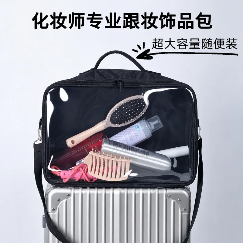 portable and convenient for storing and organizing makeup, waterproof travel cosmetic organizer