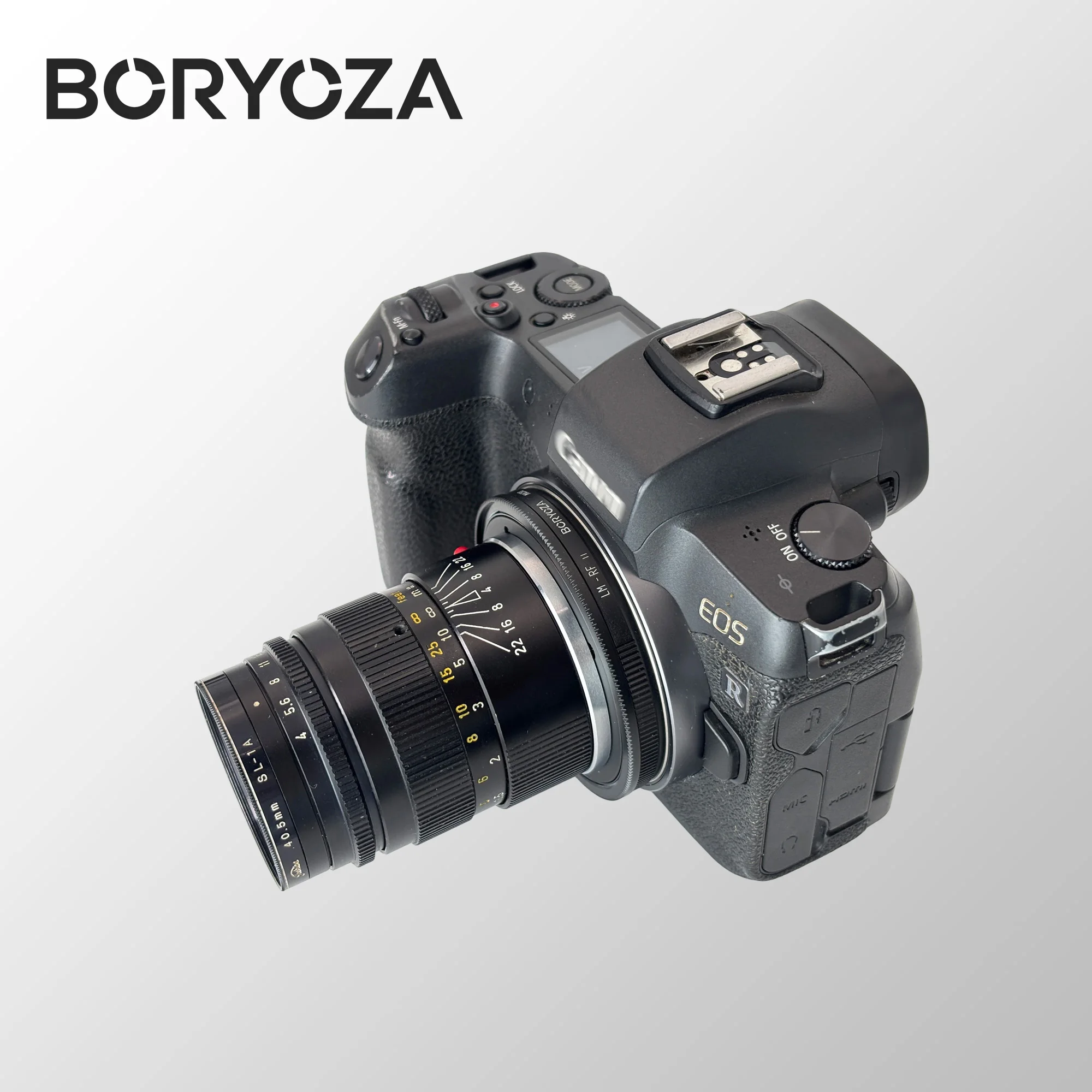 BORYOZA LM-RF II Auto Focus Lens Adapter Ring Converter For Leica M Lens to Canon RF Mount Mirrorless Camera