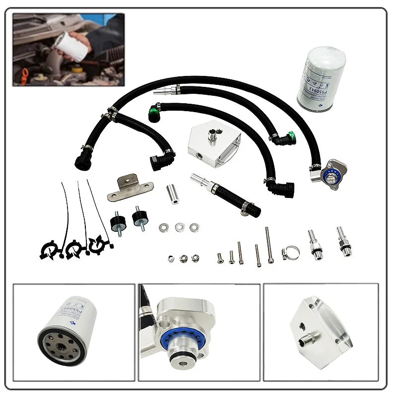 For Ford 2011-2022 Powerstroke 6.7L Disaster Prevention Bypass Kit Gen2.1 CP4.2