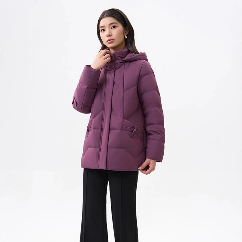 

Короткие пуховики Chericom для женщин, осень-зима 2022, новинка, тяжелый пуховик с капюшоном, теплые женские пальто для поездок на работу Y309301Y