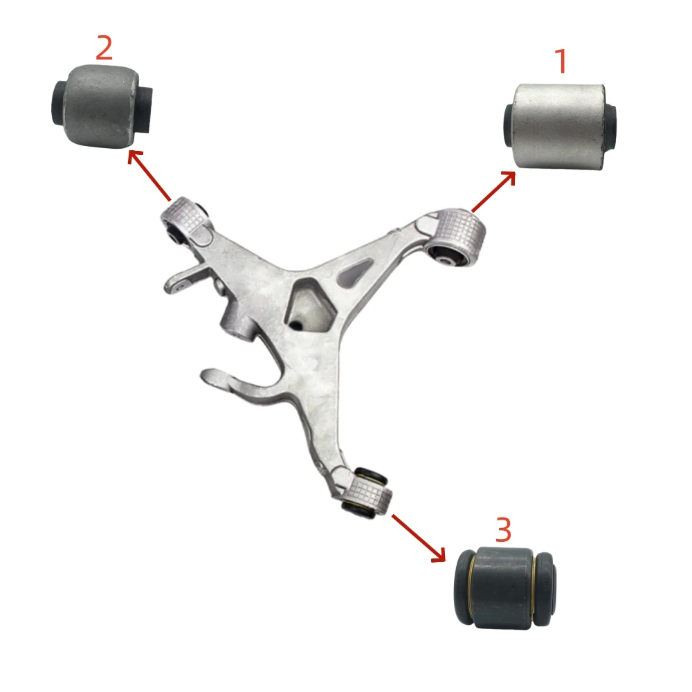 Rear lower control arm rubber sleeve and rear lower suspension liner are suitable for Jaguar XF X250 XJ X350  XK X150   S-TYPE