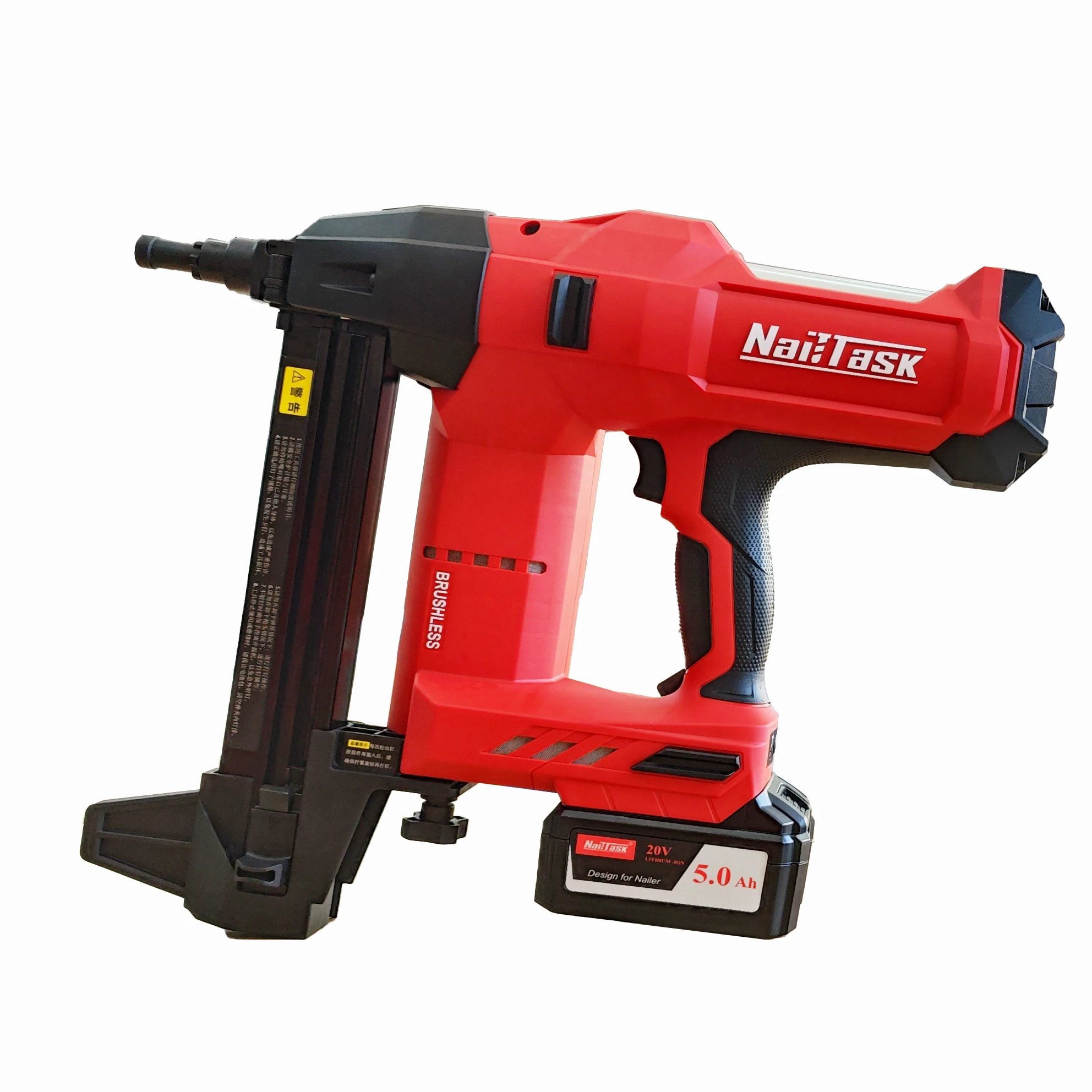Nailtask DCCN100X2 Lithium Battery Brushless Nail Gun 100J Power for 16-40mm Concrete Nails