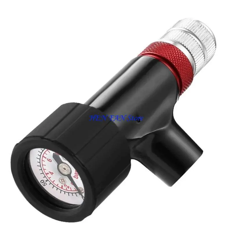 

M89D Многофункциональный насос шин -насоса портативный головка CO2 Quick и легко велосипеды для замены насоса шины CO2.