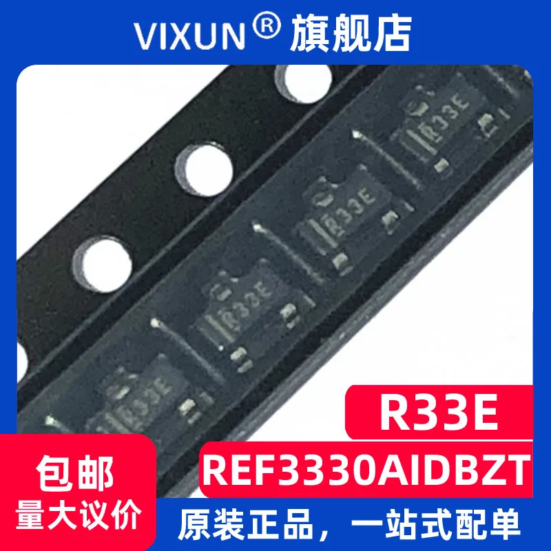 

REF3330AIDBZ REF3330AIDBZR REF3330AIDBZT R33E SOT-23 10PCS
