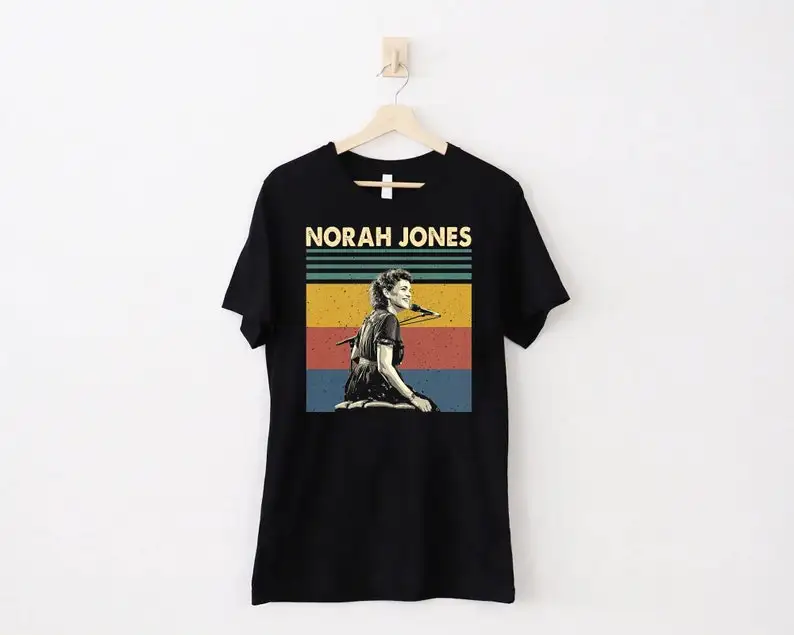 

Norah Jones Vintage T-Shirt, Norah Jones Shirt, Music Shirts, Gift Shirt For Friends And Family