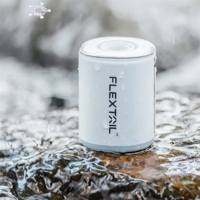 

FLEXTAILGEAR TINY PUMP 2X Ultra-Portable 4Kpa Air Pump With LED Camping Light Ideal For Air Beds, Sleeping Pads, Pool Floats A