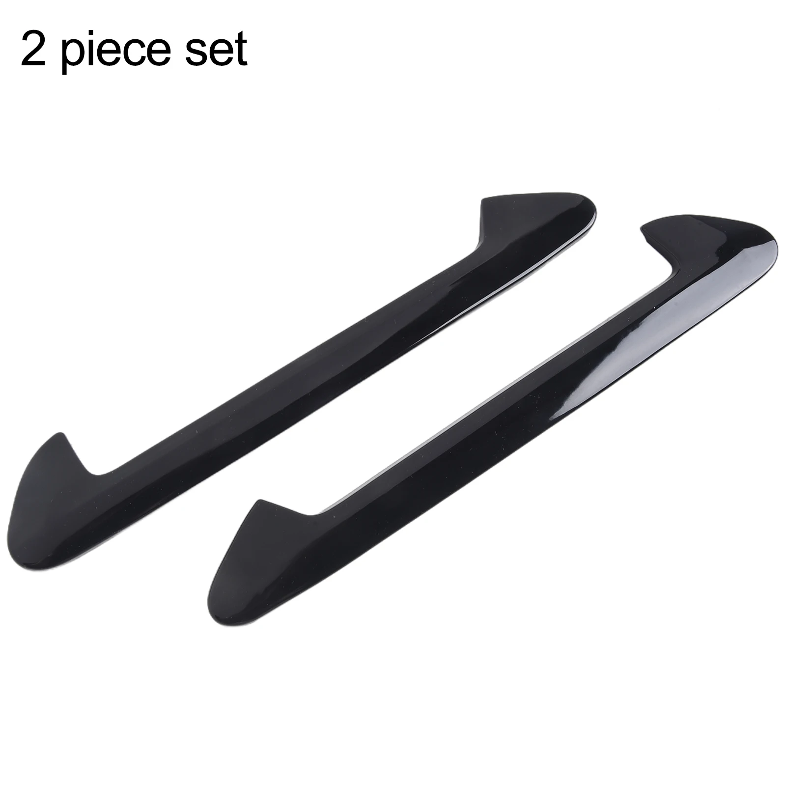 Add a Touch of Sophistication with Glossy Black ABS Side Air Fender Vent Trim for BMW X3 G01 X4 G02 20182023 (2pcs)