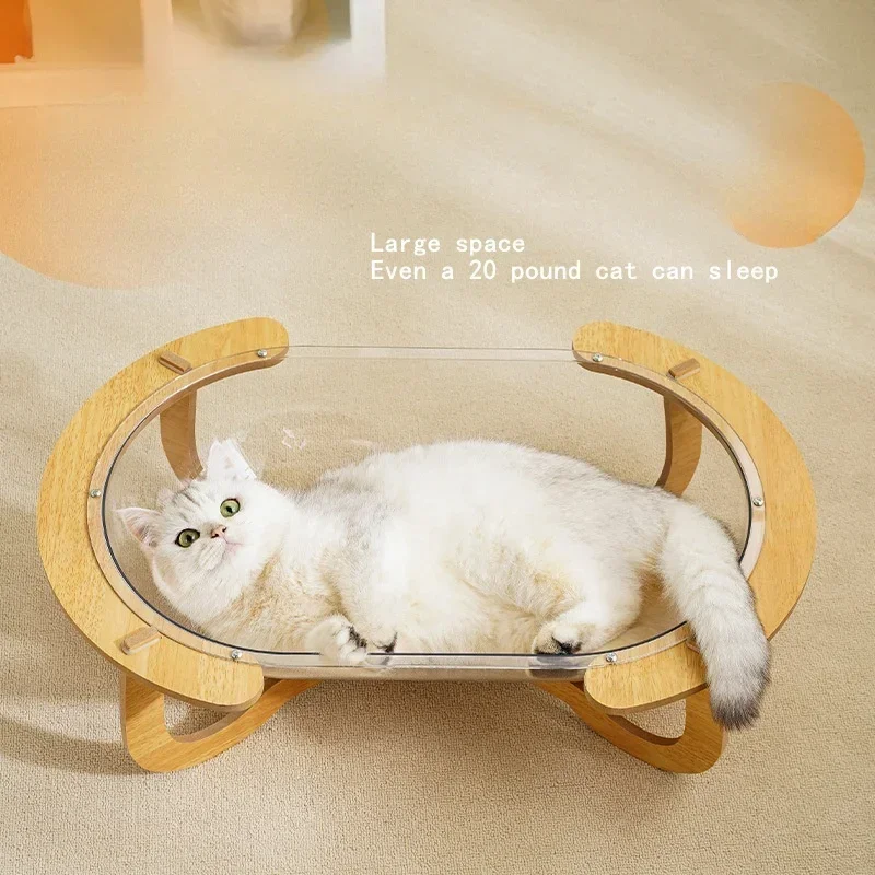 

Wholesale Acrylic Pet Dog Sofa Cats Bed Animal House Pet Sleeping Beds Space Capsule Cat Litter Cushion