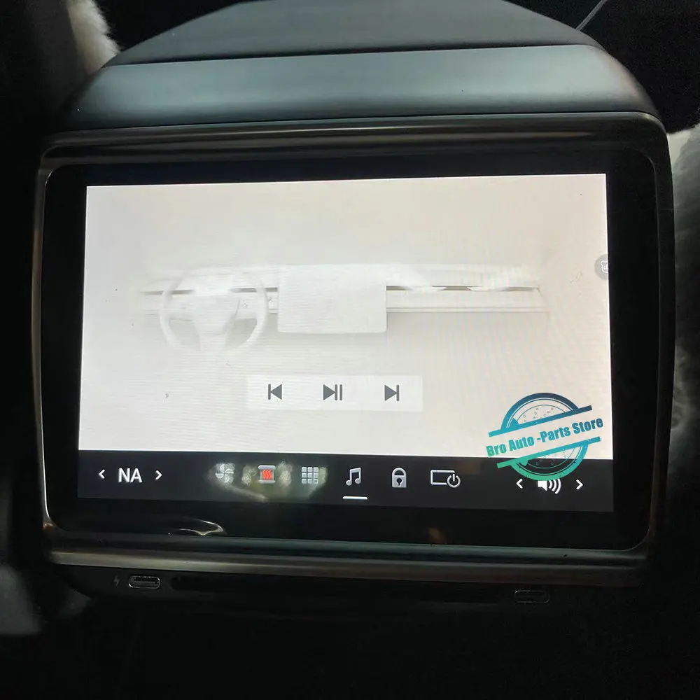 For Tesla Model 3 Model Y  Rear Armrest Box Virtual Cockpit LCD Instrument