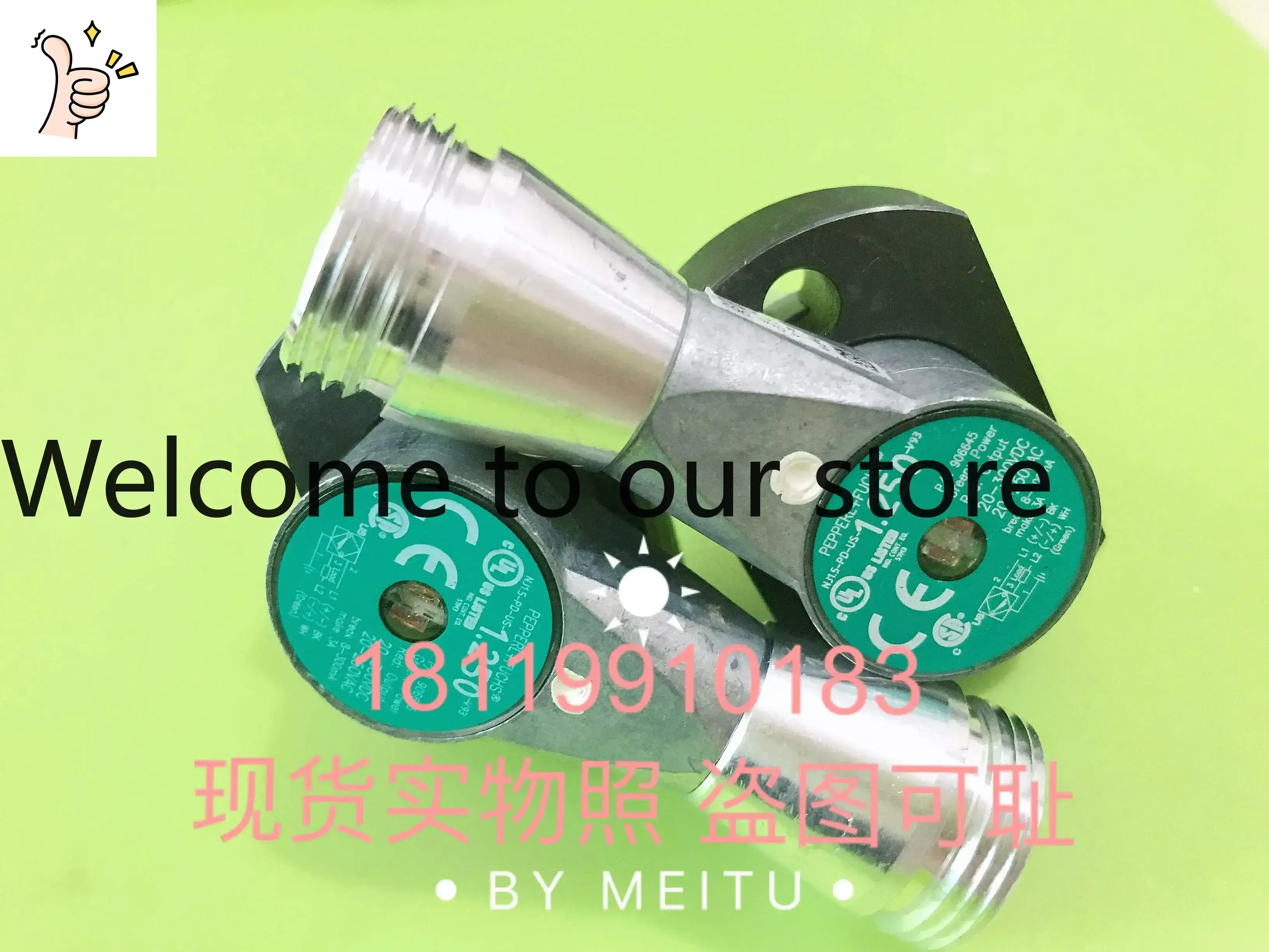 2026 Beijiafu P+F Inductive Proximity Switch NJ1.5-PD-US-1.250-V93 906645 Spot Photo