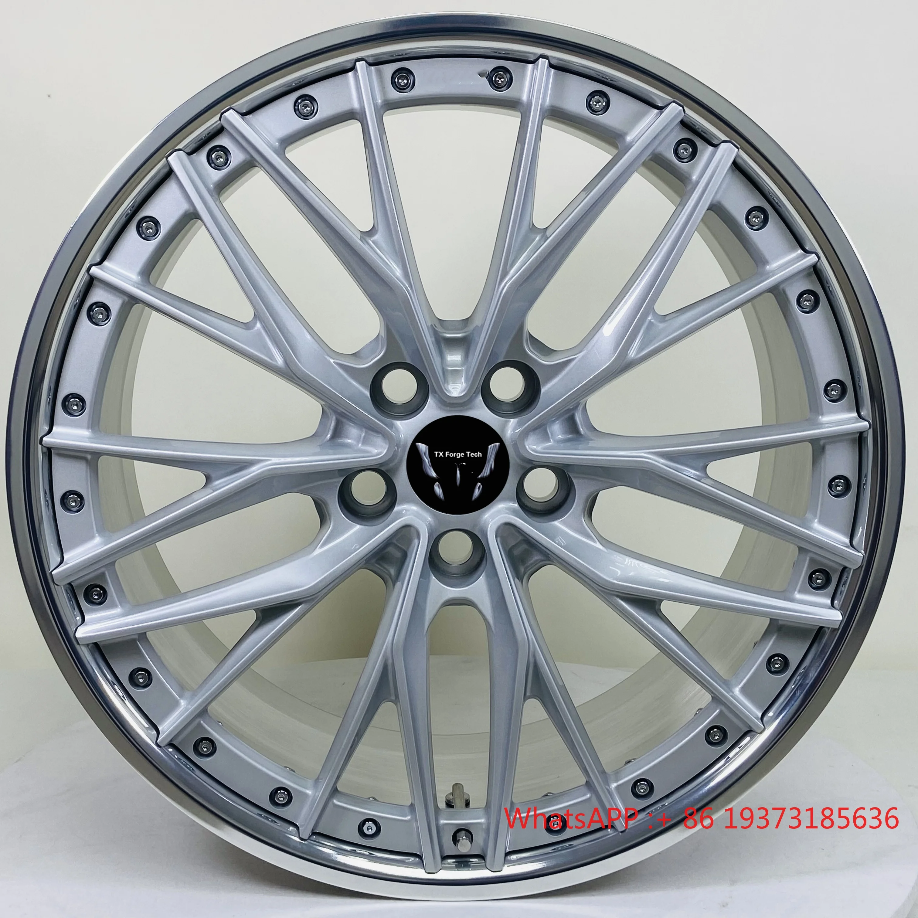 

Factory Wholesale New Custom Aluminium Alloy Forged Wheels 40mm 30mm Mesh Design 18-24 Inch Passenger Car Rims