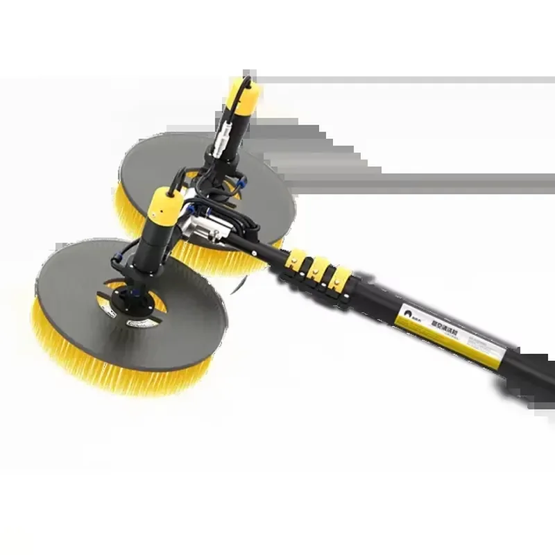 For Solar Panel Cleaning Robot Automatic Wireless Remote Control Water Spray Brush Tool For Home Roof Garden PV Module