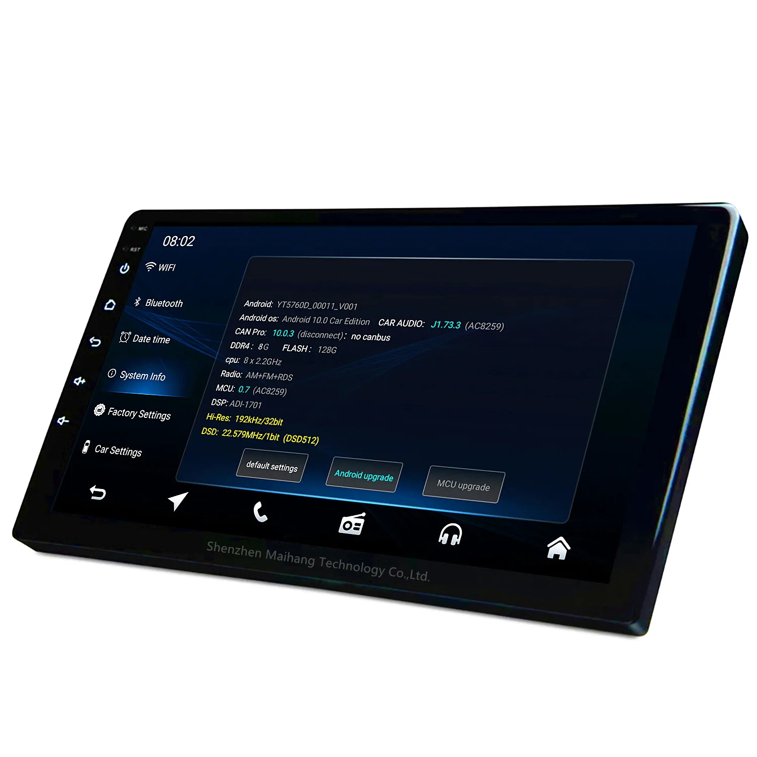 QLED Screen 8+128G RAM DSP CARPLAY AM FM 4G All Net 360 Panorama