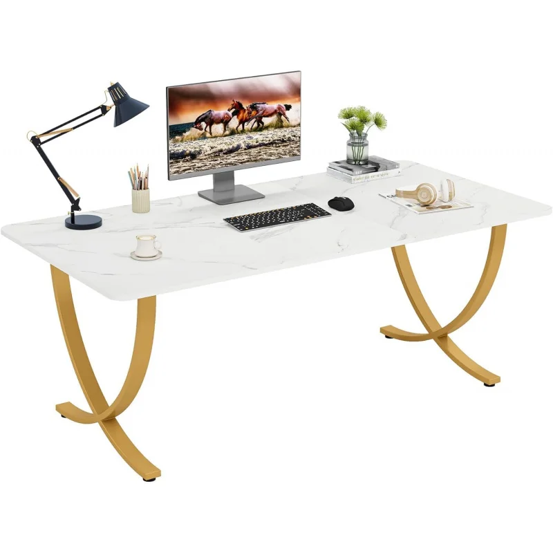 Yyu Desk, 63” W X 3…