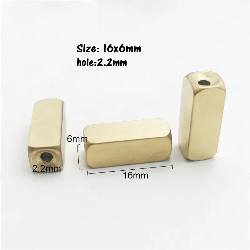 20 قطعة/الوحدة 6x16 مللي متر الفولاذ المقاوم للصدأ شعار مخصص مستطيل بار الخرز فرشاة الانتهاء شخصية ثلاثية الأبعاد خرز سوار Diy بها بنفسك الفضاء الخرز #5