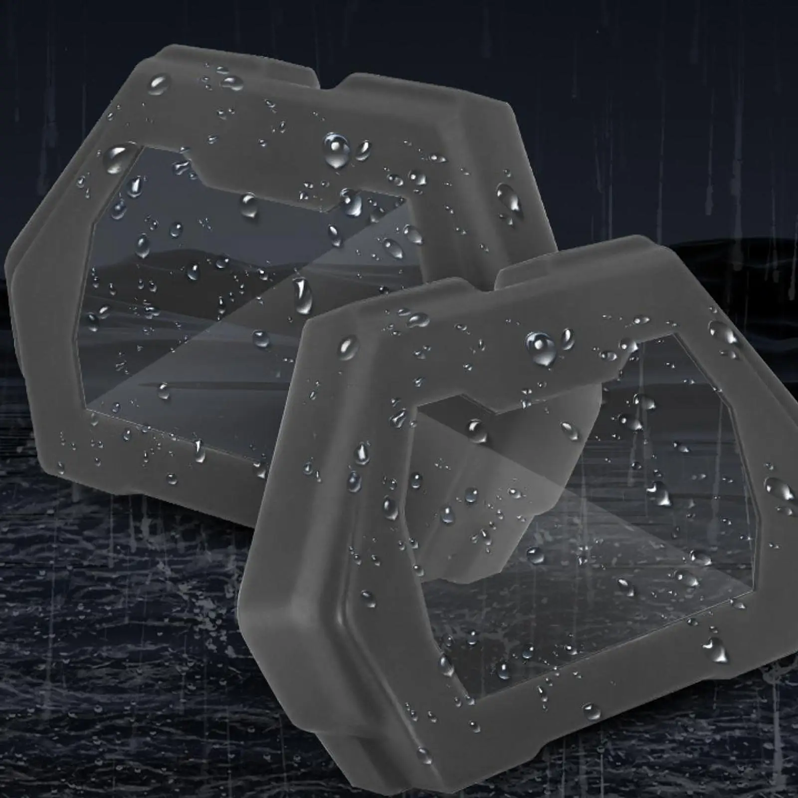 Instrument Panel Silicone Protective Cover for Electric Scooter Speedometer Display Screen Waterproof Accessory for Road Safety