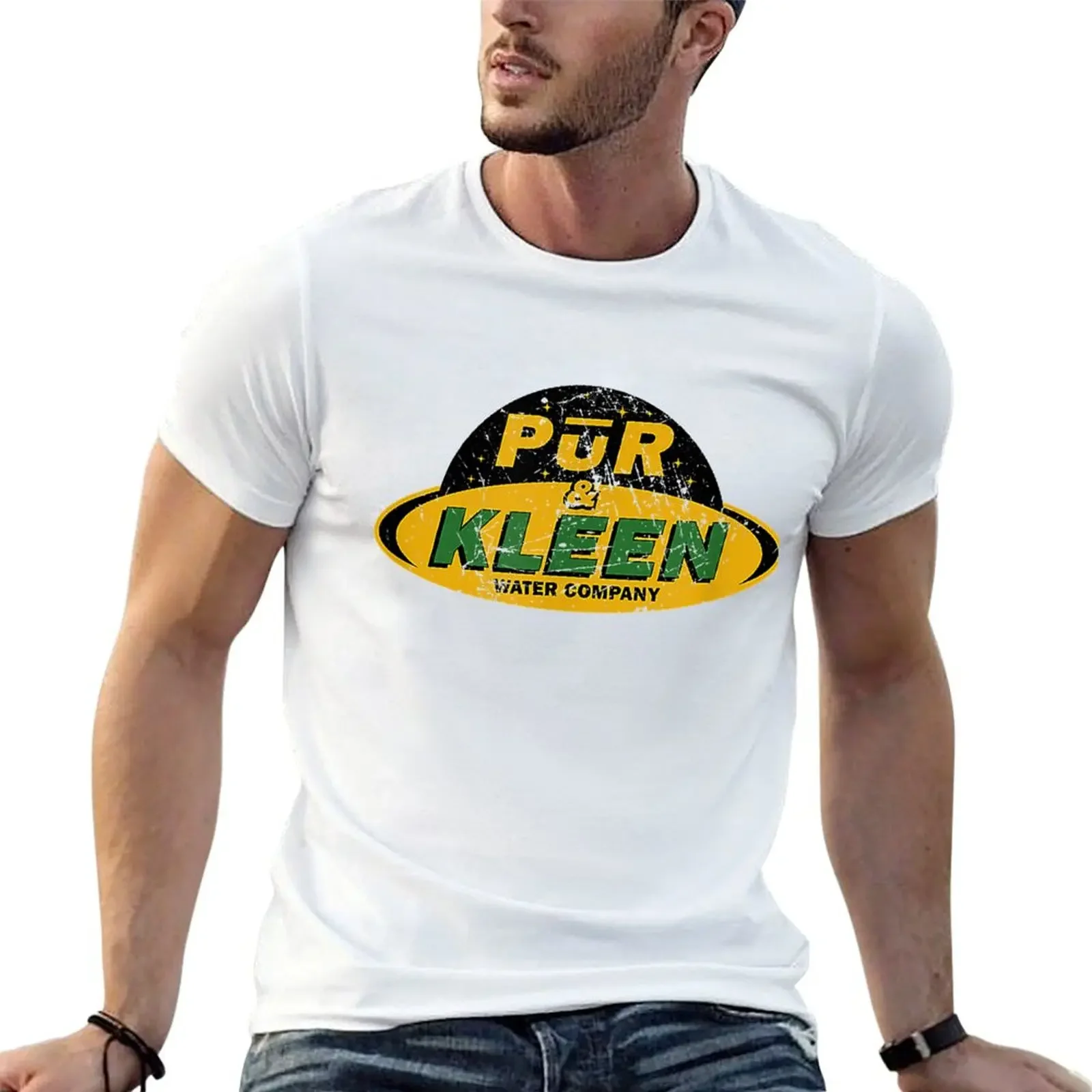 

The Expanse Pur Kleen Water Company Logo T-Shirt street wear graphics blanks slim fit t shirts for men