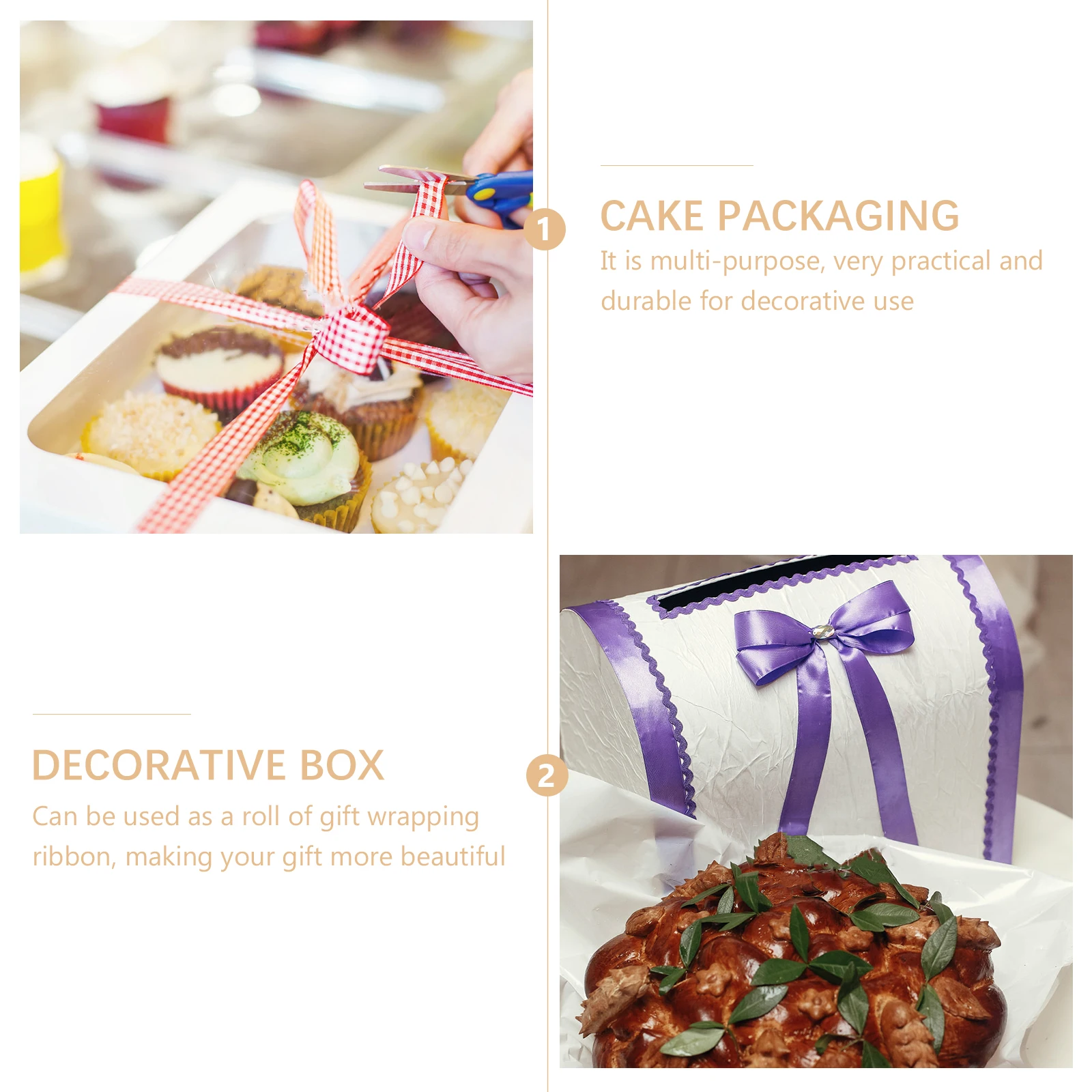 

4 Rolls Christmas Tree Tinsel Ribbon Creative Wool Ball Decorative Xmas Gift Wrapping Ribbon Party Supplies Photo Props