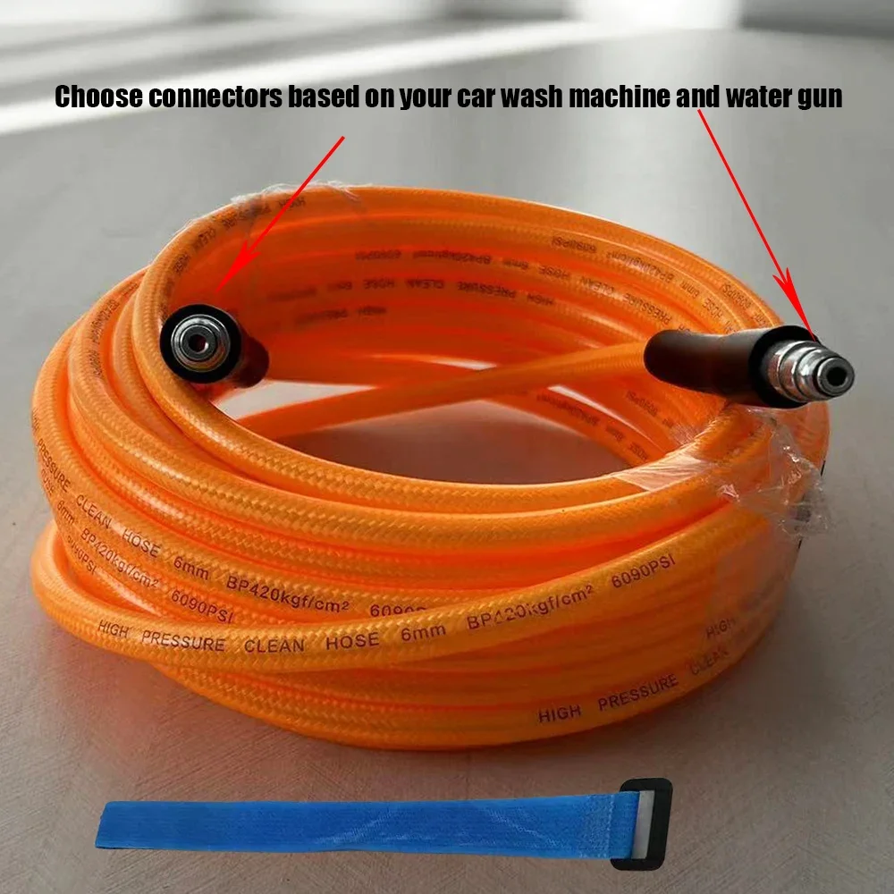 High Pressure Washer Hose Pressure Water Cleaning Extension Hose with Extension Connector Replacement High Pressure Hose