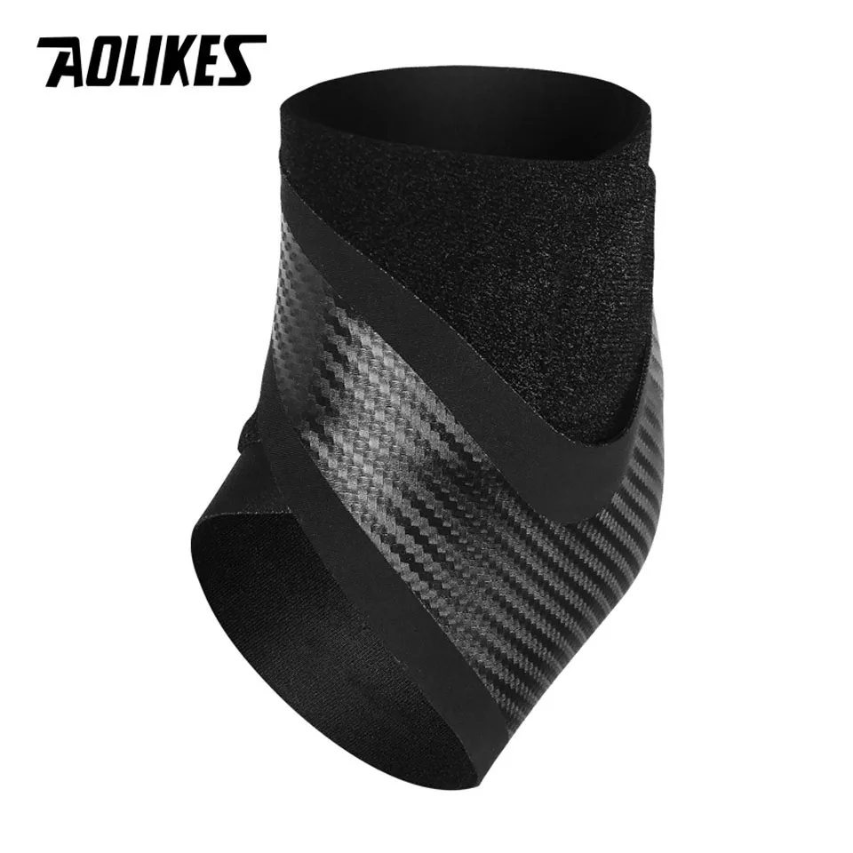 AOLIKES 1PCS Ankle Brace Ankle Support Ankle Wrap for Running, Arthritis, Pain Relief, Sprains, Sports Injuries, Recovery