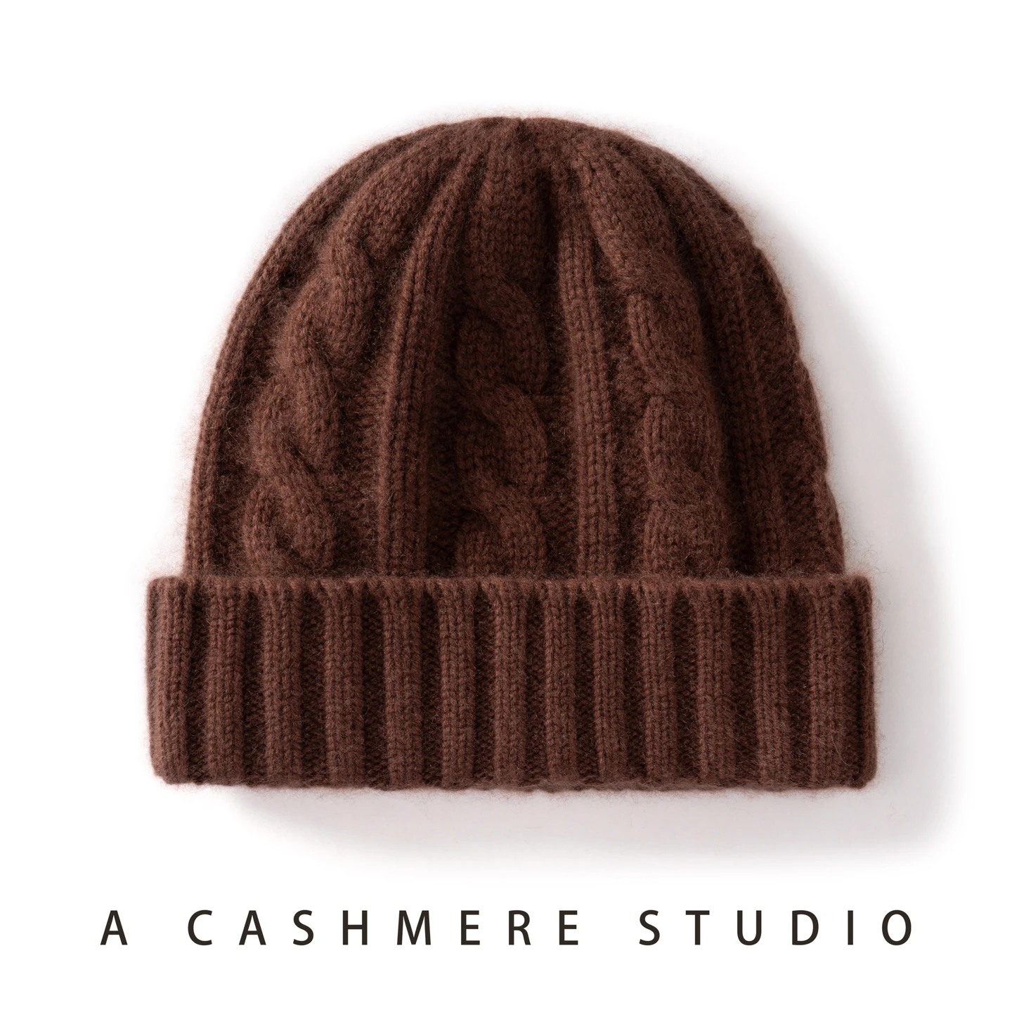 Kaschmir Hut Für Frauen/Männer Winter Neue Verdickte Fashion Solid Twisted Gestrickte Mützen Hüte Casual Unisex Outdoor Weiche Warme kappen – Detail 28