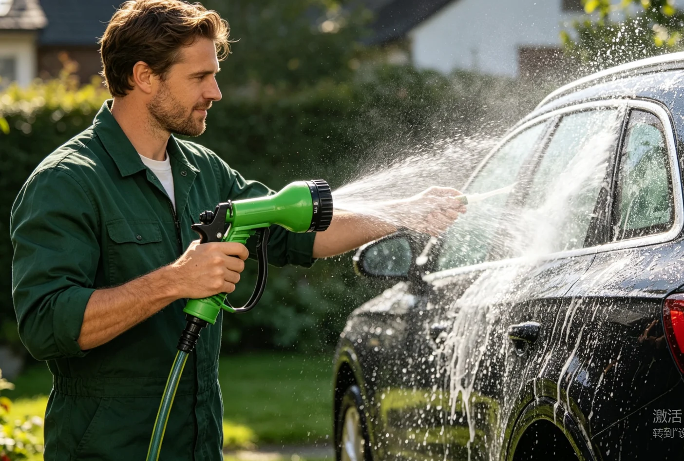 Water Gun Hose Nozzle Car Washer Garden Watering Jet Spray High Pressure Sprinkler Foam Lance Automobiles Cleaning Tool