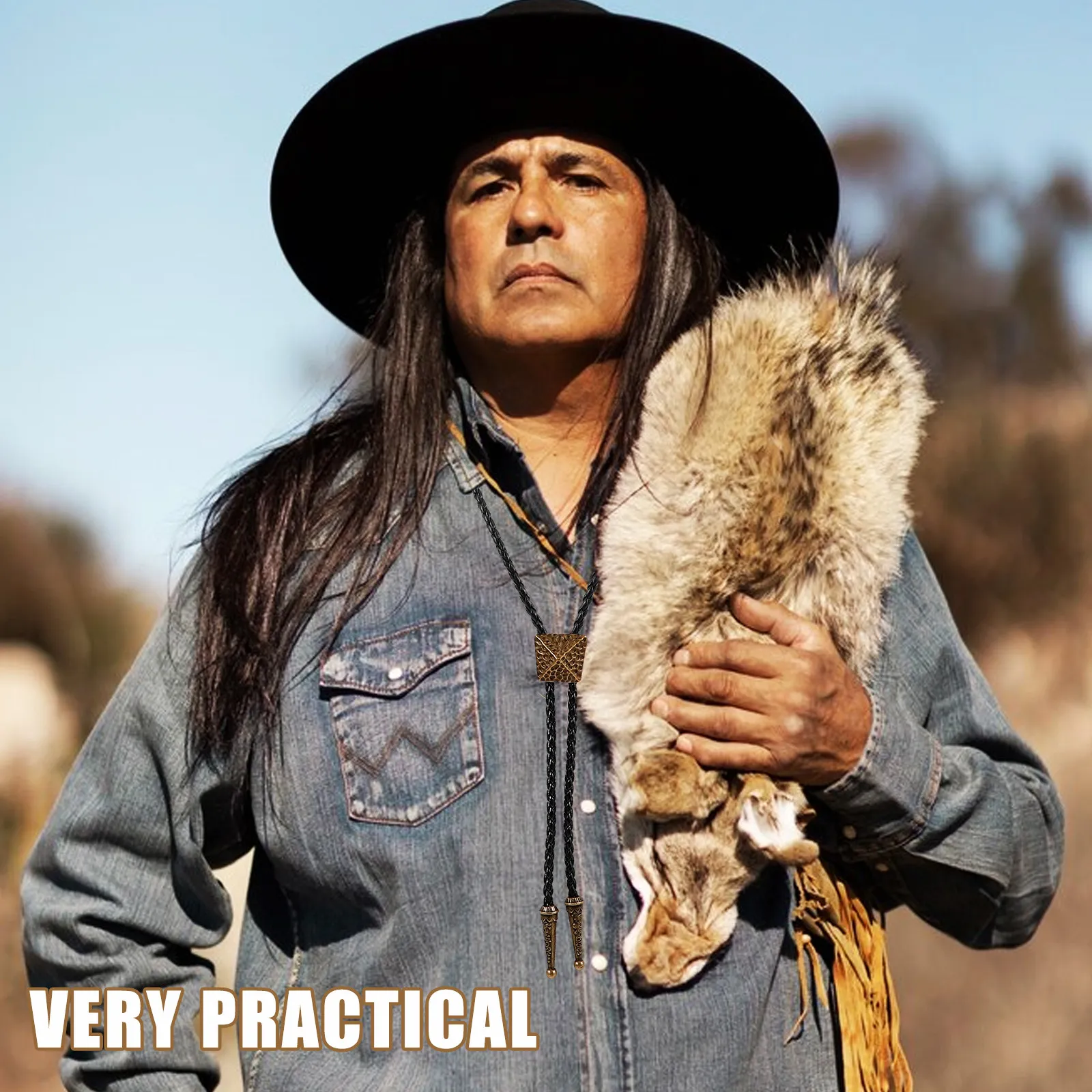 

Галстук-боло с металлическим зажимом в виде орла, регулируемый, в винтажном стиле, цепочка для рубашки, аксессуар для мужчин на вечеринку