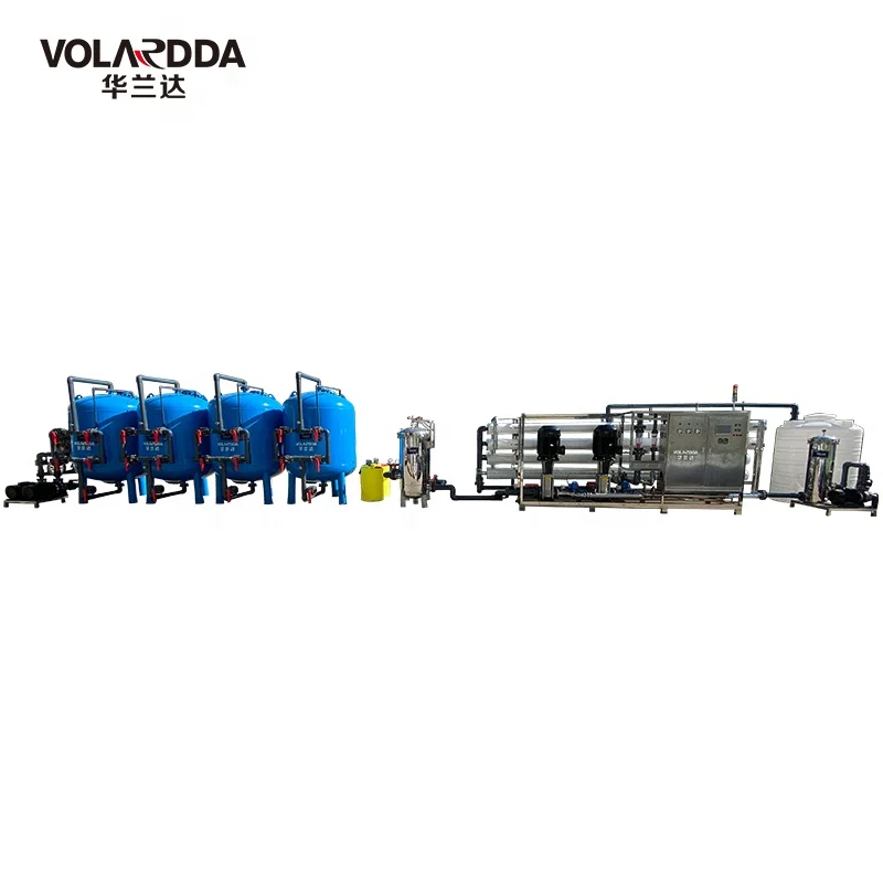 Система фильтрации воды RO Коммерческая система очистки воды обратного осмоса с резервуаром