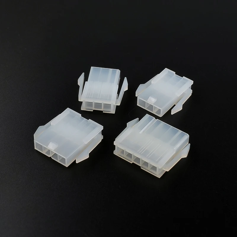 1000pcs 5557 Single Row Male and Female Plug 5559 Female Shell Spacing 4.2mm Plastic Shell 2P 3P 4P 5P Connectors