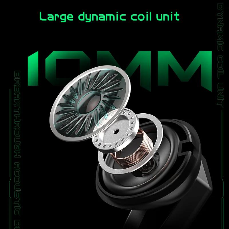 Onikuma T308 سماعات بلوتوث لاسلكية الكمون المنخفض سماعات أذن للألعاب صوت ستيريو عالي الدقة #4