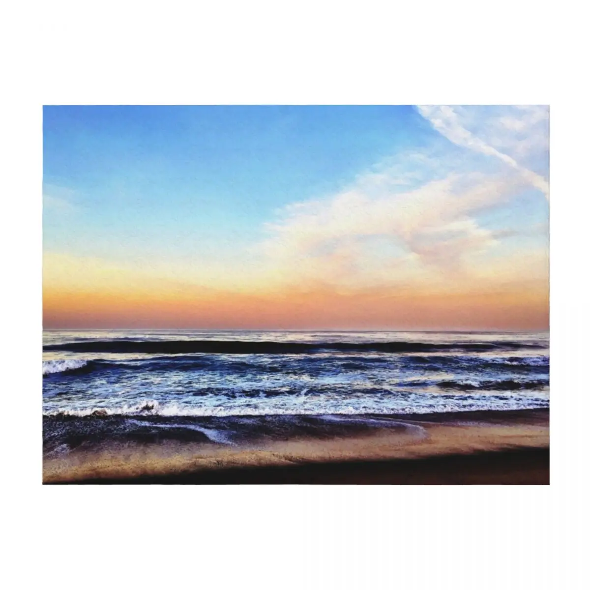 

Zuma Beach Sunrise Throw Blanket Luxury St anime Blankets For Sofas Soft Blankets