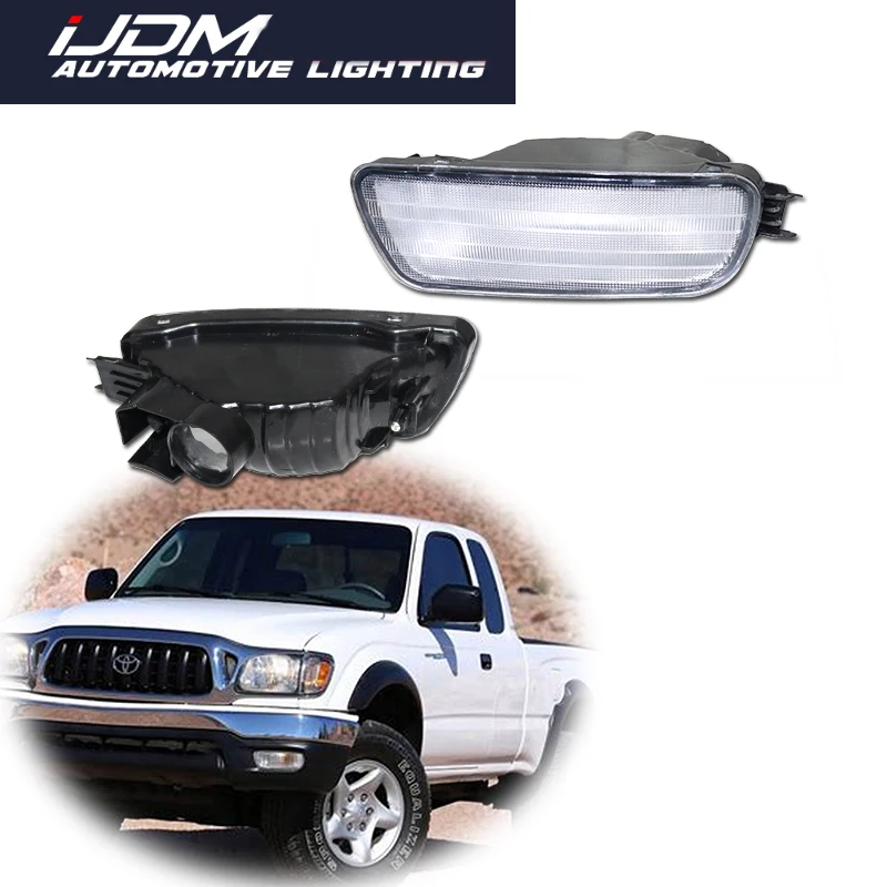 For 2001 2002 2003 2004 Toyota Tacoma 2WD/4WD Front Bumper Corner Turn Signal Light Cover Shells No Bulb/Socket Car Accessories