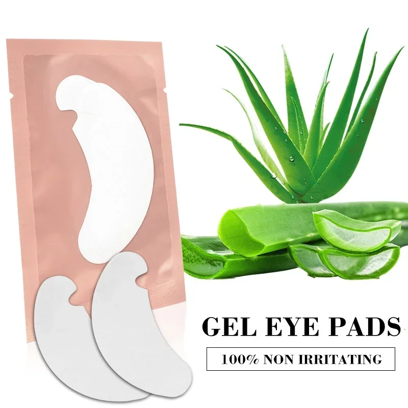 Hydrogel Eye Pads for Eyelash Extension U Shaped Gel Patches Lashes Supplies Makeup